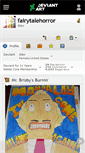Mobile Screenshot of fairytalehorror.deviantart.com