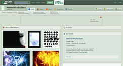 Desktop Screenshot of moonsinproductions.deviantart.com