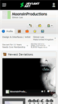 Mobile Screenshot of moonsinproductions.deviantart.com