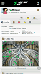 Mobile Screenshot of fluffbrain.deviantart.com