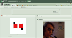 Desktop Screenshot of messerhani.deviantart.com