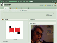 Tablet Screenshot of messerhani.deviantart.com