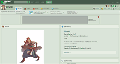 Desktop Screenshot of lineith.deviantart.com