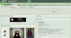 Desktop Screenshot of amandapace7.deviantart.com