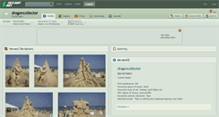 Desktop Screenshot of dragoncollector.deviantart.com