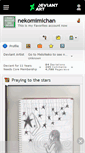 Mobile Screenshot of nekomimichan.deviantart.com