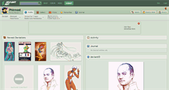 Desktop Screenshot of phirmost.deviantart.com