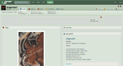 Desktop Screenshot of dragondart.deviantart.com