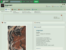 Tablet Screenshot of dragondart.deviantart.com