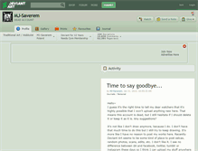 Tablet Screenshot of mj-saverem.deviantart.com