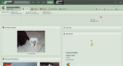 Desktop Screenshot of byfuzzerabbit.deviantart.com