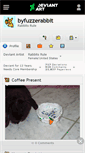 Mobile Screenshot of byfuzzerabbit.deviantart.com