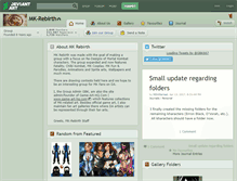 Tablet Screenshot of mk-rebirth.deviantart.com