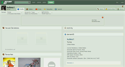 Desktop Screenshot of kutless1.deviantart.com