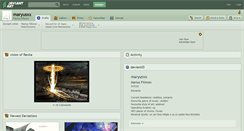 Desktop Screenshot of maryusxx.deviantart.com