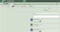 Desktop Screenshot of limeknight.deviantart.com
