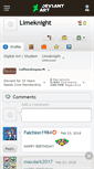 Mobile Screenshot of limeknight.deviantart.com
