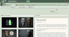 Desktop Screenshot of kilh.deviantart.com