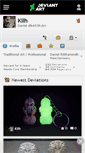 Mobile Screenshot of kilh.deviantart.com