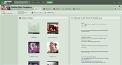 Desktop Screenshot of canine-pars-couples.deviantart.com
