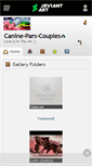 Mobile Screenshot of canine-pars-couples.deviantart.com