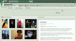 Desktop Screenshot of phantom-mcr.deviantart.com