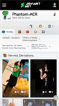 Mobile Screenshot of phantom-mcr.deviantart.com