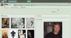 Desktop Screenshot of inkking.deviantart.com
