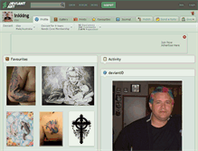 Tablet Screenshot of inkking.deviantart.com