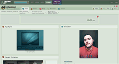 Desktop Screenshot of milanioom.deviantart.com