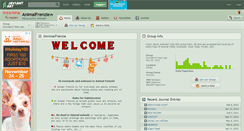 Desktop Screenshot of animalfrenzie.deviantart.com