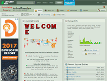 Tablet Screenshot of animalfrenzie.deviantart.com
