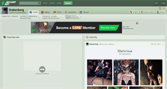 Desktop Screenshot of drakenborg.deviantart.com