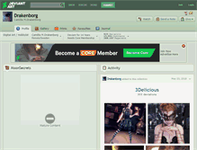 Tablet Screenshot of drakenborg.deviantart.com