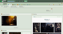 Desktop Screenshot of hawak.deviantart.com