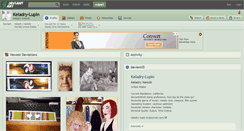 Desktop Screenshot of keladry-lupin.deviantart.com