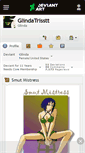 Mobile Screenshot of glindatrisstt.deviantart.com