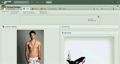 Desktop Screenshot of estebandesigns.deviantart.com