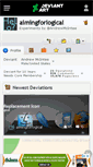 Mobile Screenshot of aimingforlogical.deviantart.com