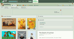 Desktop Screenshot of moonflurry.deviantart.com