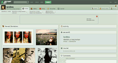 Desktop Screenshot of landless.deviantart.com