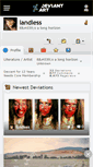 Mobile Screenshot of landless.deviantart.com
