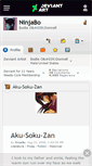 Mobile Screenshot of ninjabo.deviantart.com