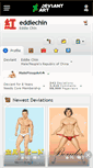 Mobile Screenshot of eddiechin.deviantart.com