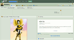 Desktop Screenshot of melsatoru.deviantart.com