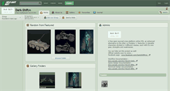 Desktop Screenshot of dark-shift.deviantart.com