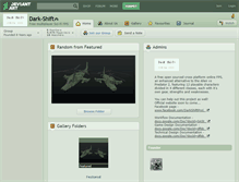 Tablet Screenshot of dark-shift.deviantart.com