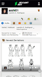 Mobile Screenshot of aoshi01.deviantart.com