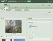 Tablet Screenshot of manio.deviantart.com