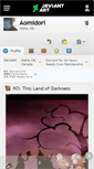 Mobile Screenshot of aomidori.deviantart.com